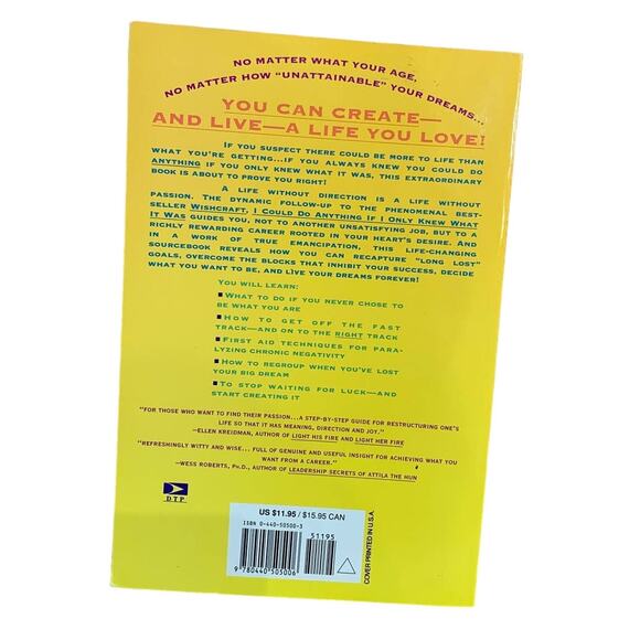 Vintage 1994 I Could Do Anything If I Only Knew What It Was Paperback Book - Picture 2 of 2